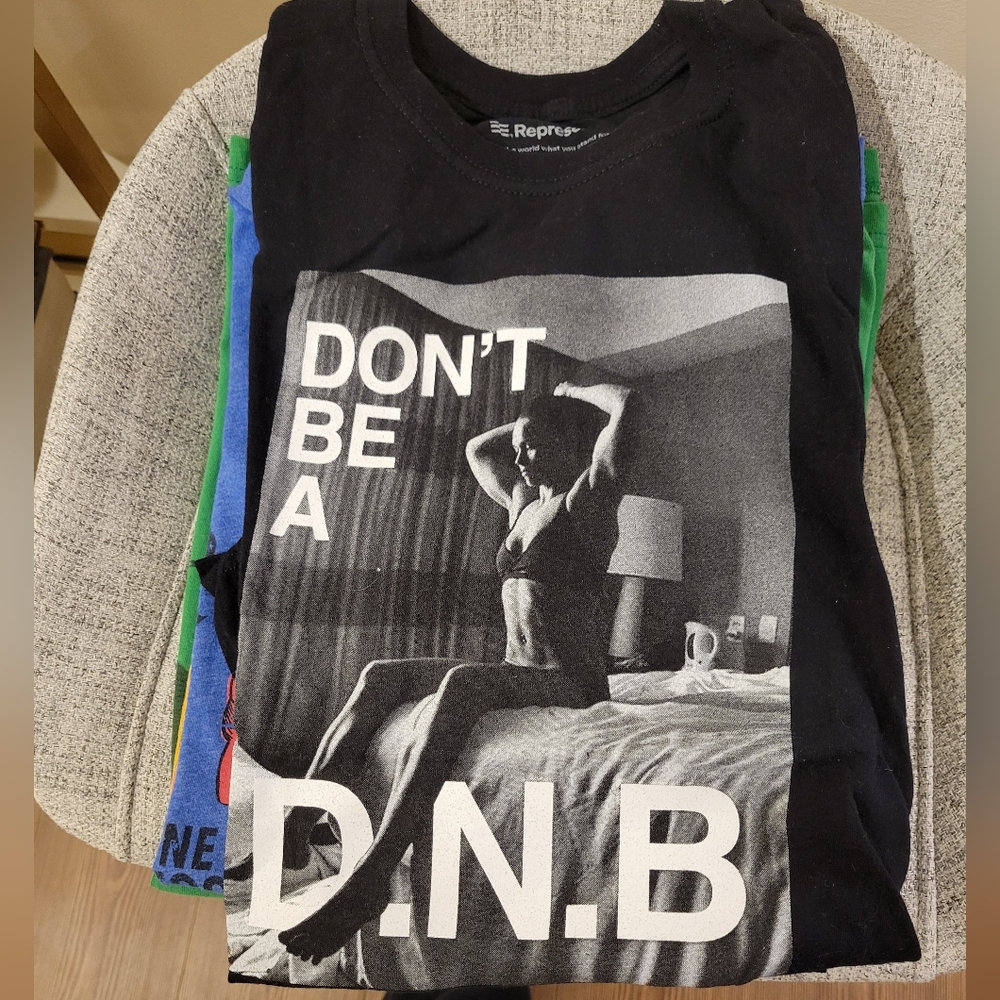Rhonda Roussey Black Graphic T-Shirt